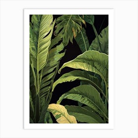 Tropical Leaves 6 Art Print