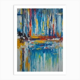 Abstract Painting 940 Art Print