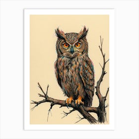 Owlll Art Print