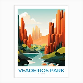 Brazil Veadeiros Park Travel Art Print