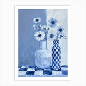 Blue Flowers 94 Art Print