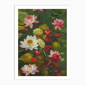 Lotus Painting 1 Flower Art Print