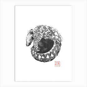 Pangolin Art Print