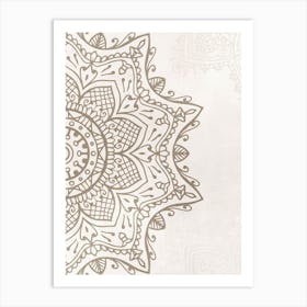 Mandala No 433 B Art Print