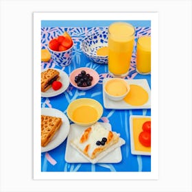 Breakfast In Bed Art Print