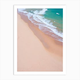 Gunnamatta Beach, Australia Pink Photography Art Print