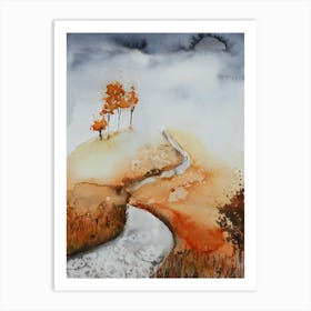 Autumn Days Art Print