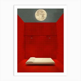 Red Room 2 Art Print