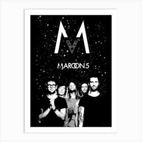 Maroon 5 2 Art Print