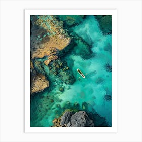 Boat In The Water Art Print