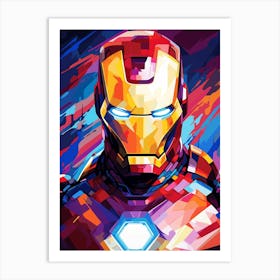 Iron Man Popart Art Print