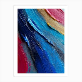 Abstract Shades Painting Art Print