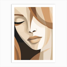 Portrait Of A Woman 22 Art Print