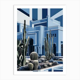 Cactus Garden 2 Art Print