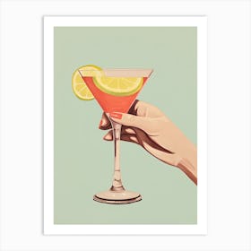 Cocktail Print Art Print