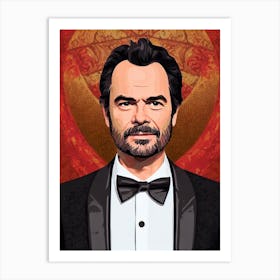 Billy Burke Illustration Movies Art Print