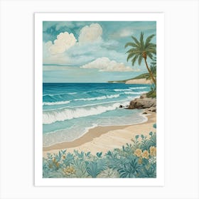 Beach Paradise 1 Art Print