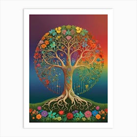 Tree Of Life 9 Art Print