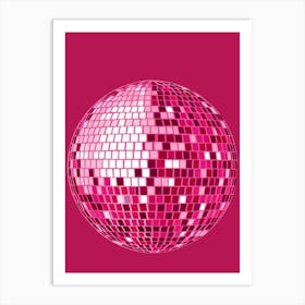 Disco Ball 10 Art Print