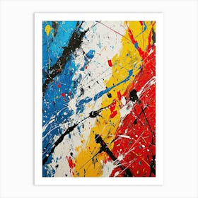 Abstract Painting, Pop-Up Series Art Print