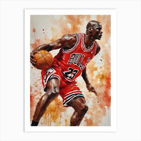 Michael Jordan Art Print