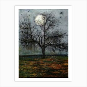 Lone Tree 1 Art Print