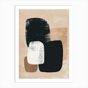 Turku Stone Park Bauhaus Minimalist Art Print