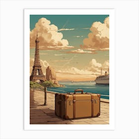 Paris Eiffel Tower Art Print