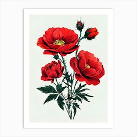 Red Poppy 1 Art Print