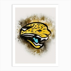 Jacksonville Jaguars 3 Art Print