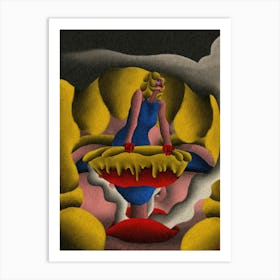 A Nightmare of Primary Colors Art Print