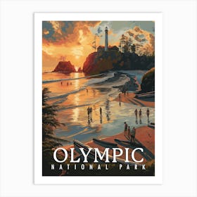 Olympic National Park 1 Art Print