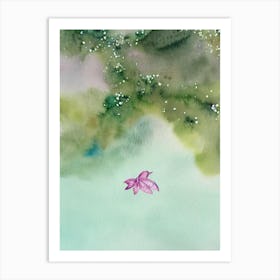 Sea Butterfly II Storybook Watercolour Art Print