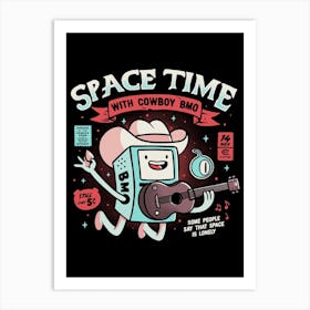 Space Time Art Print