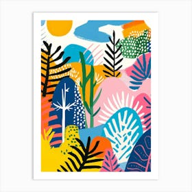 Tropical Landscape 2 Art Print