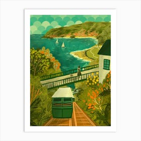 Devon Lynton & Lynmouth Art Print