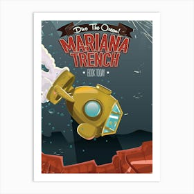 Mariana Trench Art Print