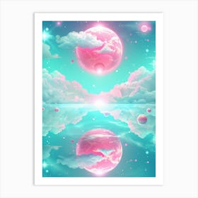 Pink Moon 4 Art Print