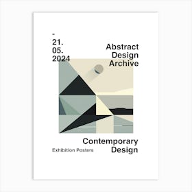 Abstract Design Archive Poster 47 Art Print