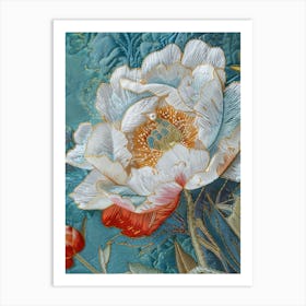 Chinese Peony 21 Art Print