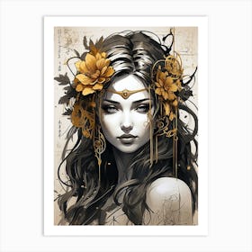 Woman 2 Art Print