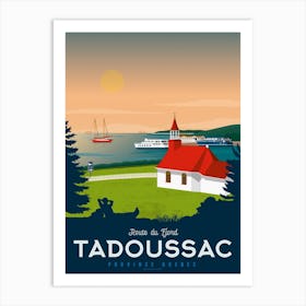 Tadoussac Canada Art Print