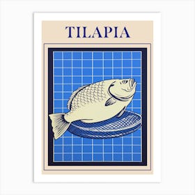 Tilapia 2 Seafood Poster Art Print