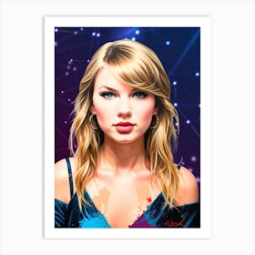 Taylor Swift 3 Art Print