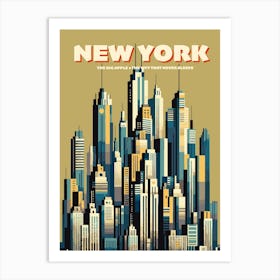 New York Skyline Art Print