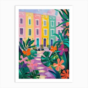 London Houses 2 Art Print