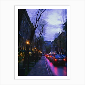 City At Night 2 Art Print