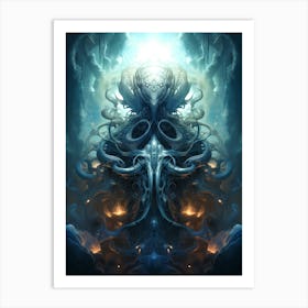 Octopus Art Print