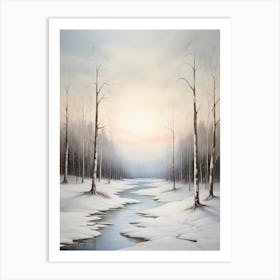 Winter Landscape 16 Art Print