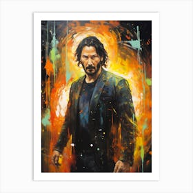 Keanu Reeves (3) Art Print